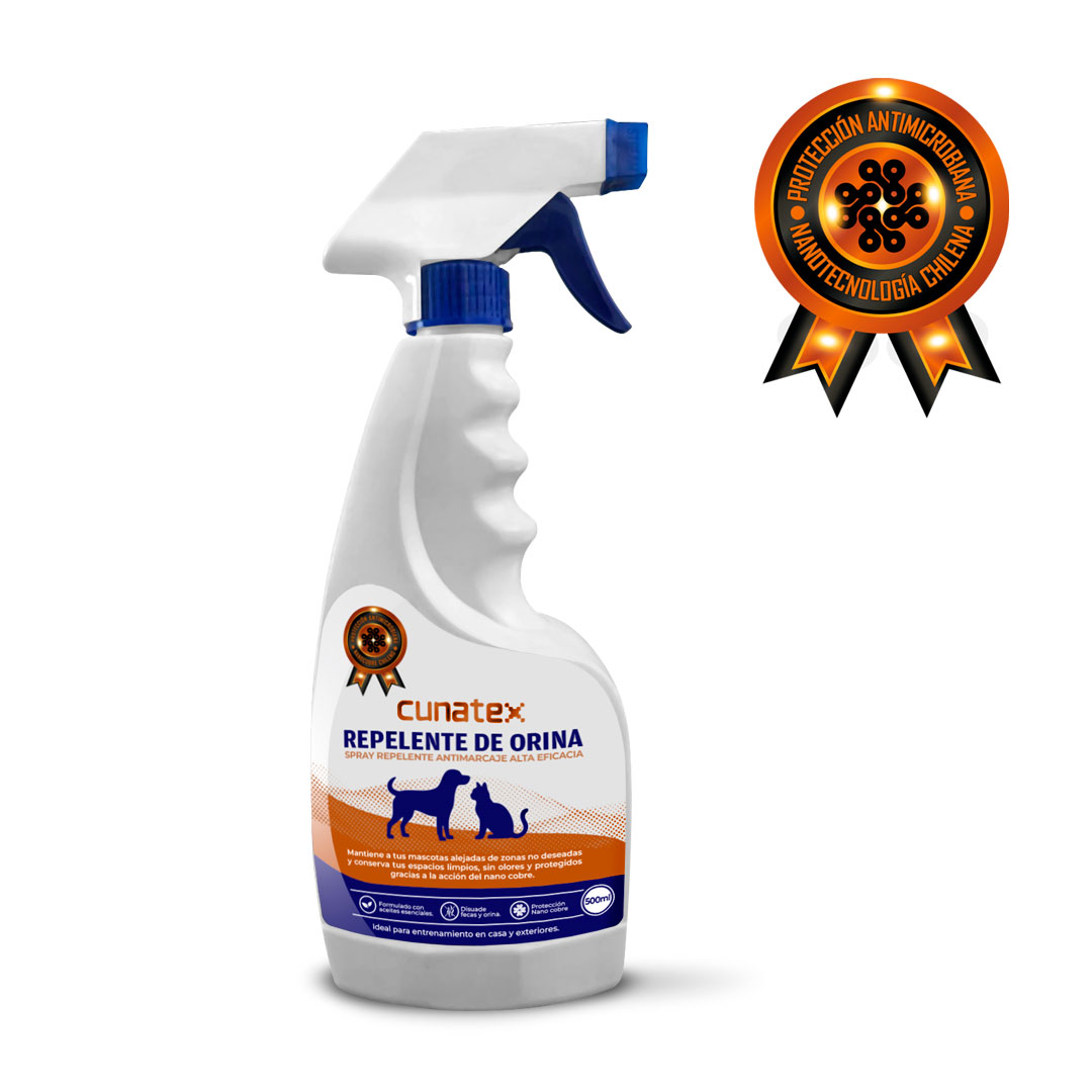 Repelente de orina con nano cobre